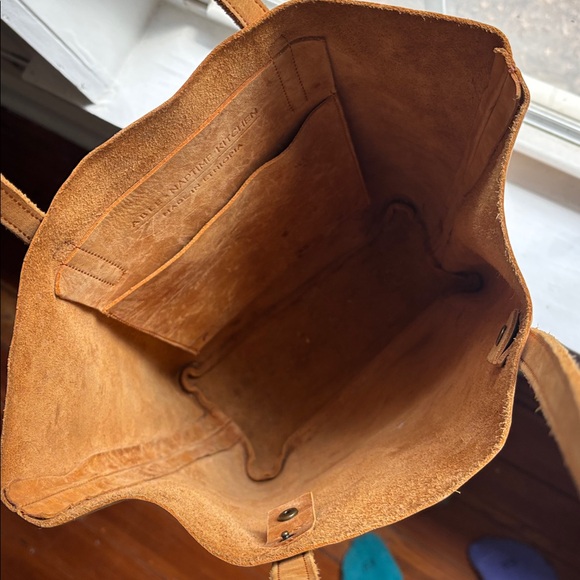 Brown Leather Women’s Tote - Picture 5 of 5